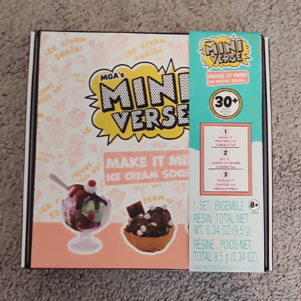 MGA's Mini Verse Ice Cream Social Set